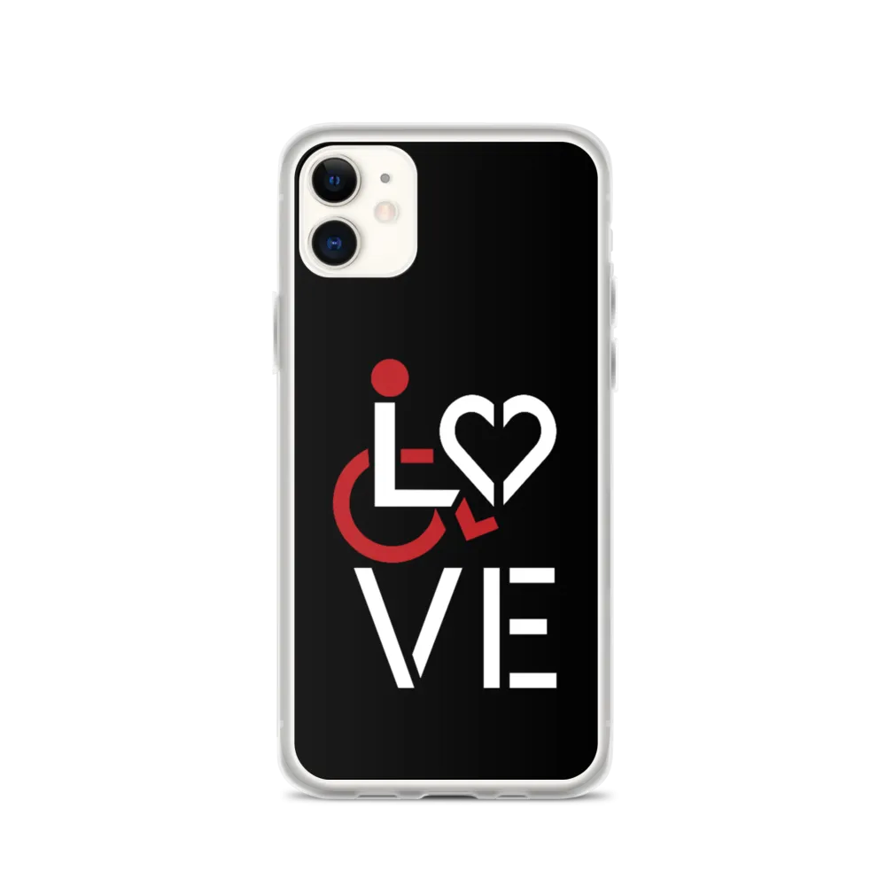 LOVE (for the Special Needs Community) iPhone Case Stacked Design 1 of 3