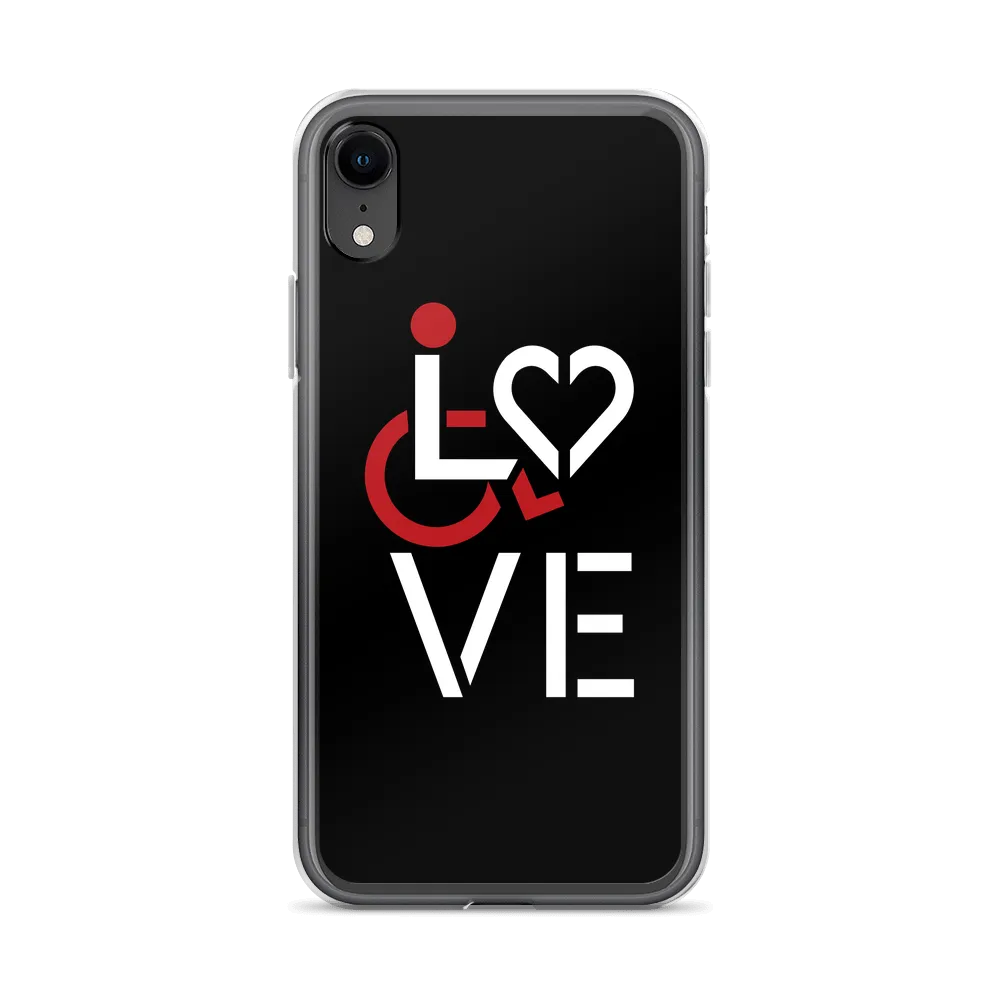 LOVE (for the Special Needs Community) iPhone Case Stacked Design 1 of 3