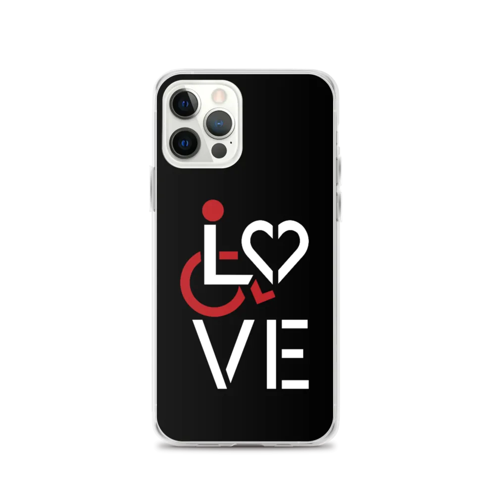 LOVE (for the Special Needs Community) iPhone Case Stacked Design 1 of 3