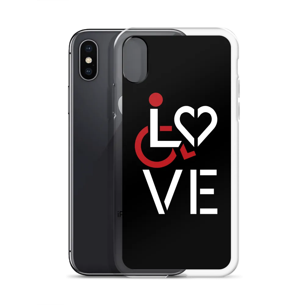 LOVE (for the Special Needs Community) iPhone Case Stacked Design 1 of 3