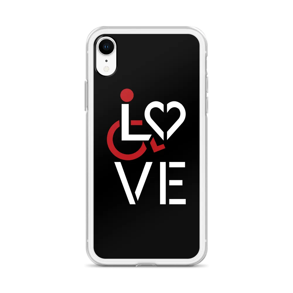 LOVE (for the Special Needs Community) iPhone Case Stacked Design 1 of 3