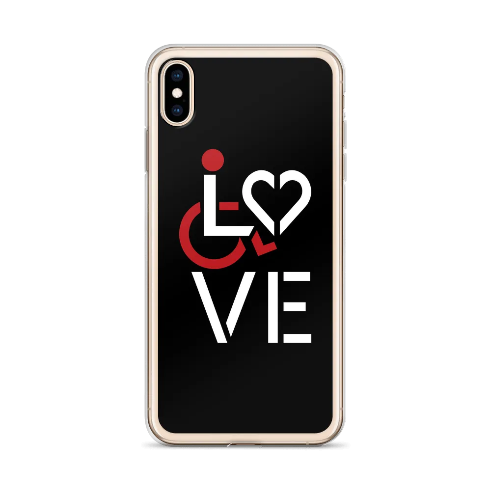 LOVE (for the Special Needs Community) iPhone Case Stacked Design 1 of 3
