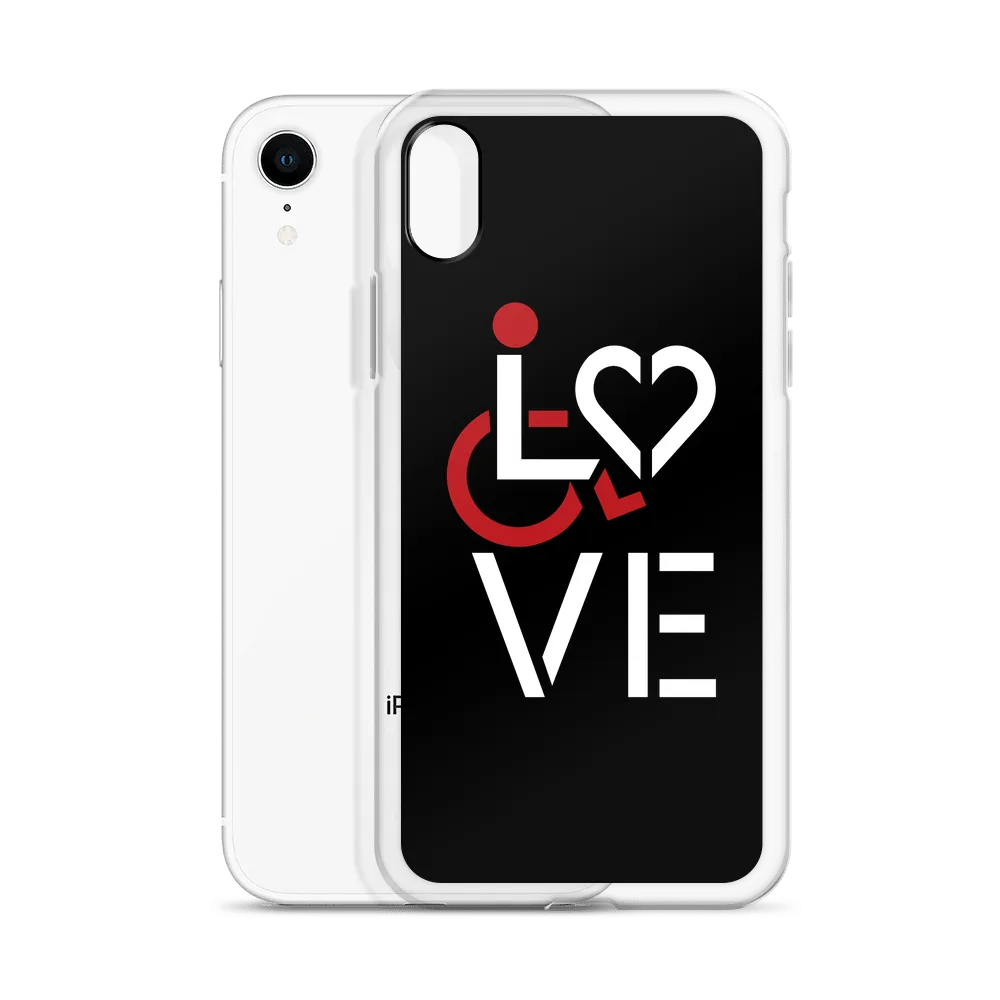 LOVE (for the Special Needs Community) iPhone Case Stacked Design 1 of 3