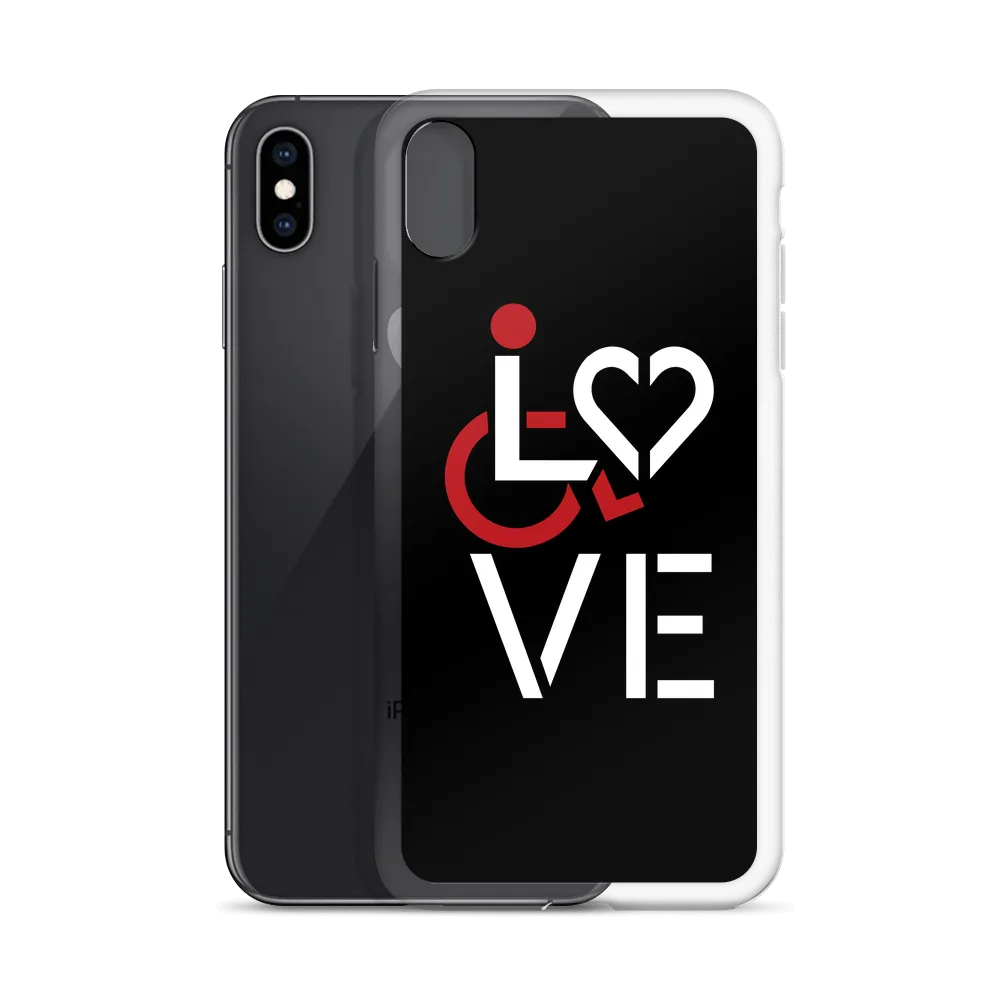LOVE (for the Special Needs Community) iPhone Case Stacked Design 1 of 3