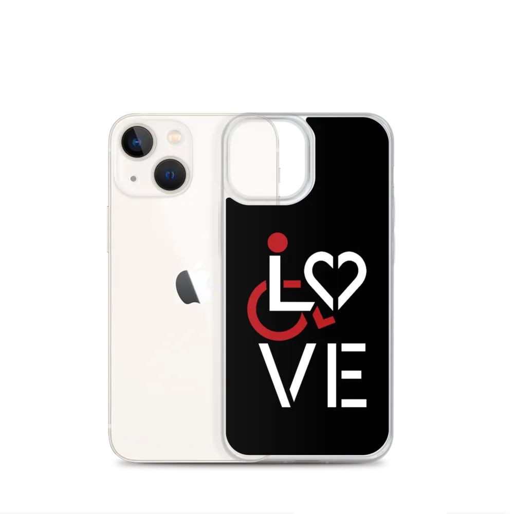 LOVE (for the Special Needs Community) iPhone Case Stacked Design 1 of 3