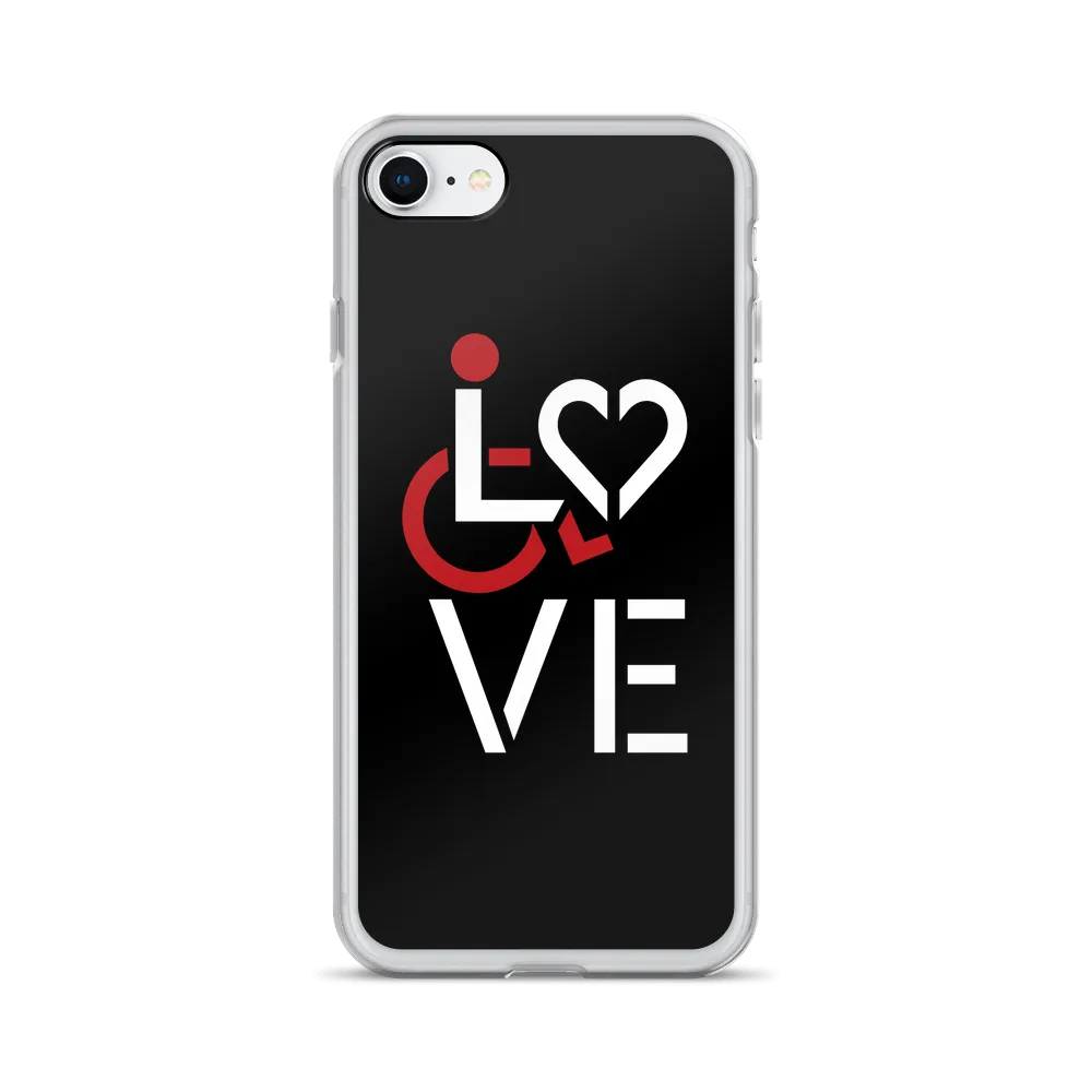 LOVE (for the Special Needs Community) iPhone Case Stacked Design 1 of 3