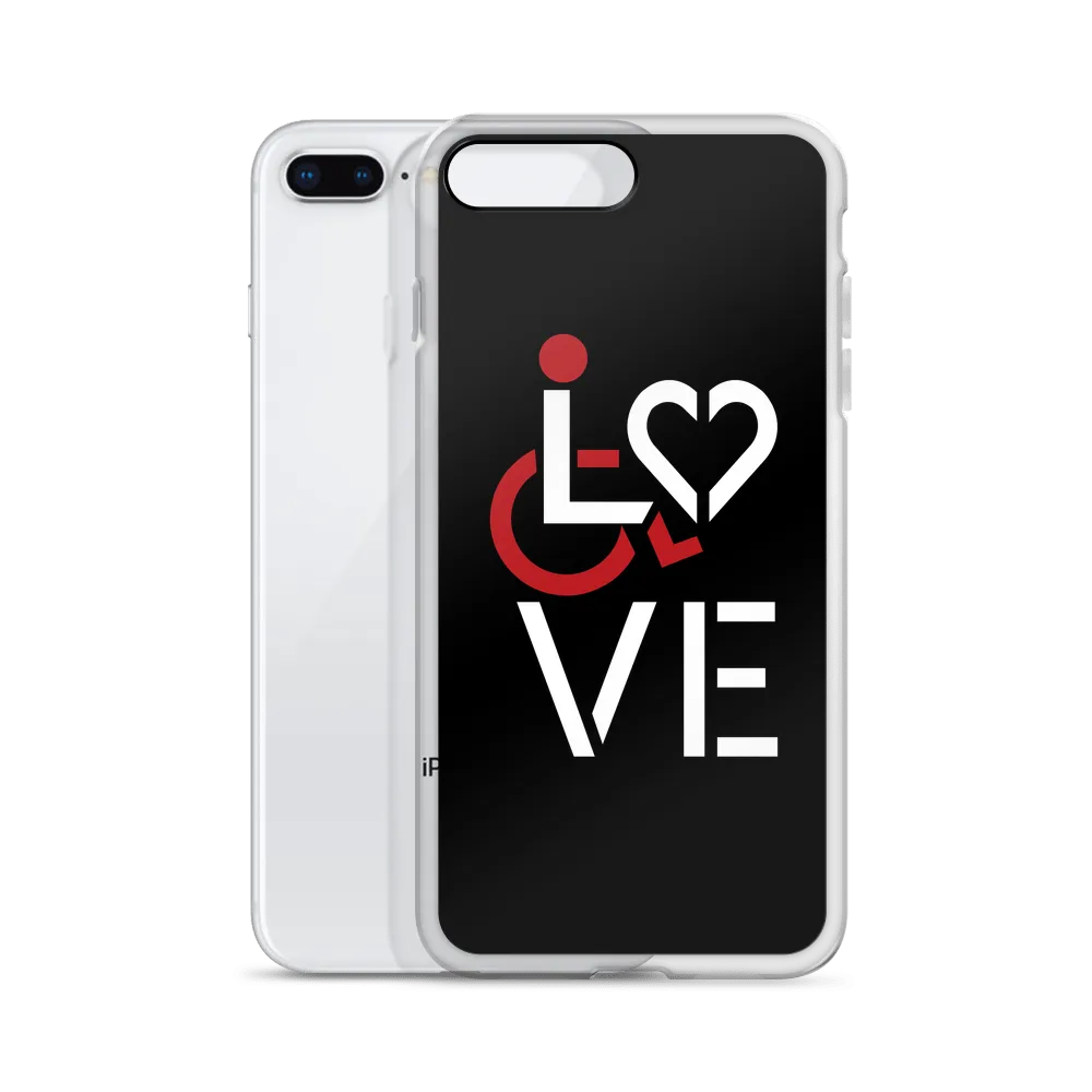LOVE (for the Special Needs Community) iPhone Case Stacked Design 1 of 3