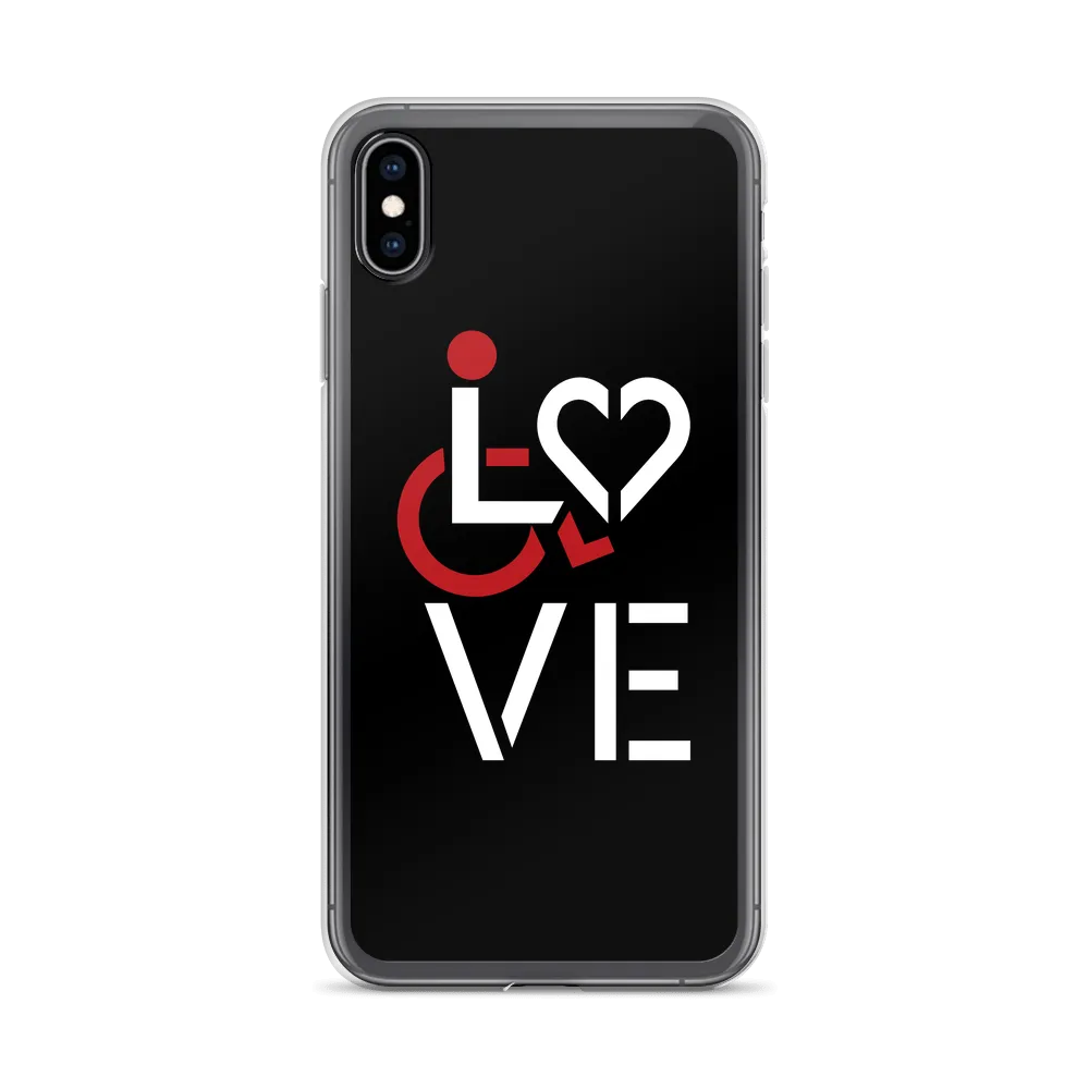 LOVE (for the Special Needs Community) iPhone Case Stacked Design 1 of 3