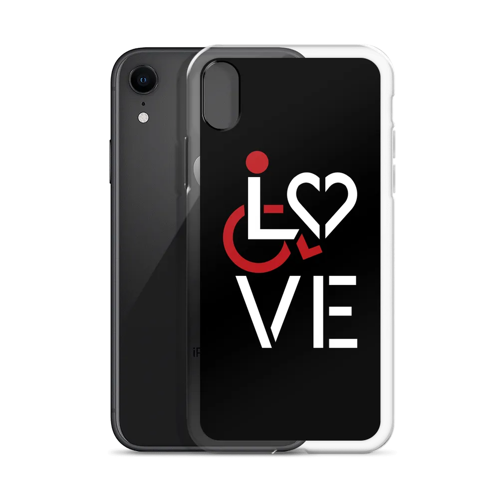 LOVE (for the Special Needs Community) iPhone Case Stacked Design 1 of 3