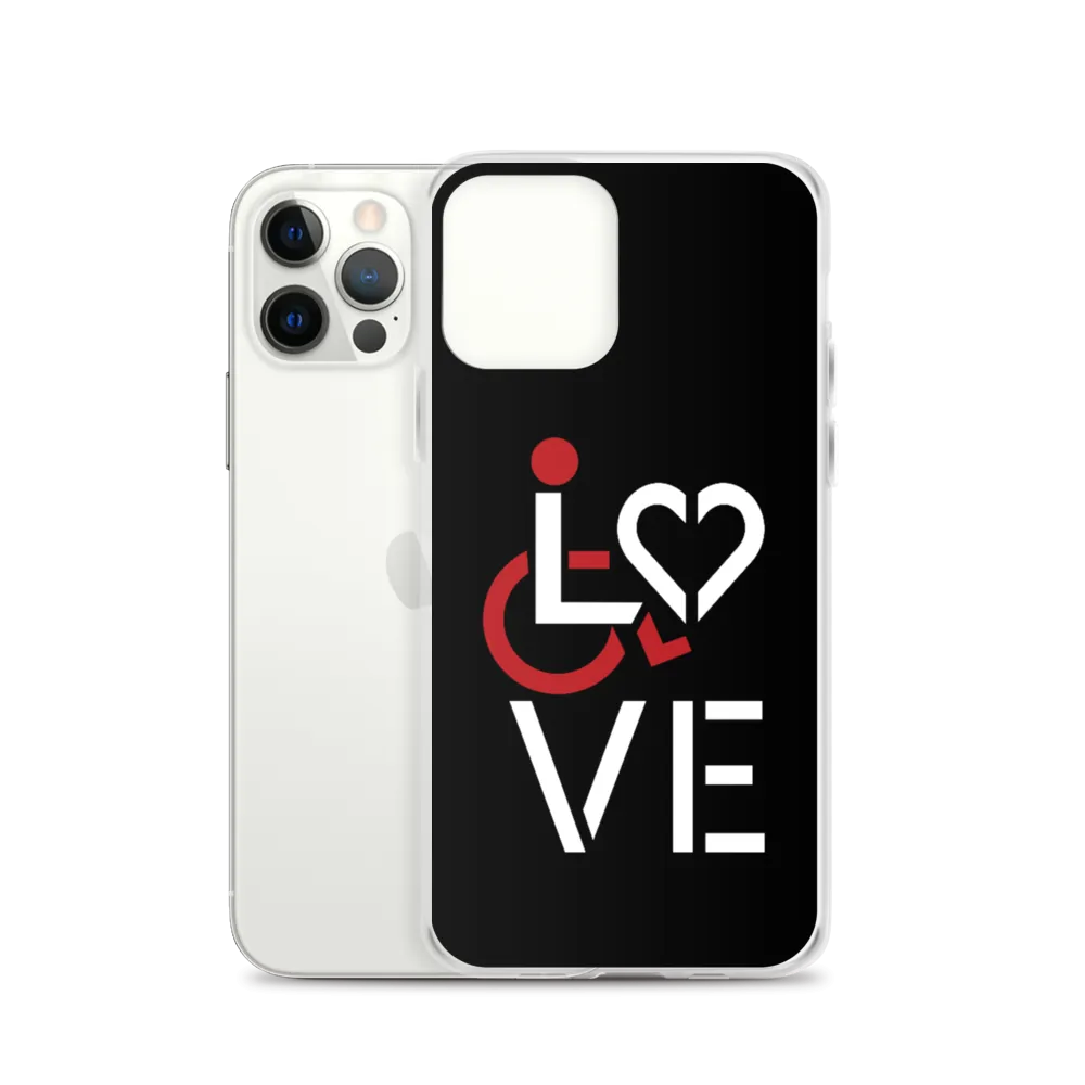 LOVE (for the Special Needs Community) iPhone Case Stacked Design 1 of 3