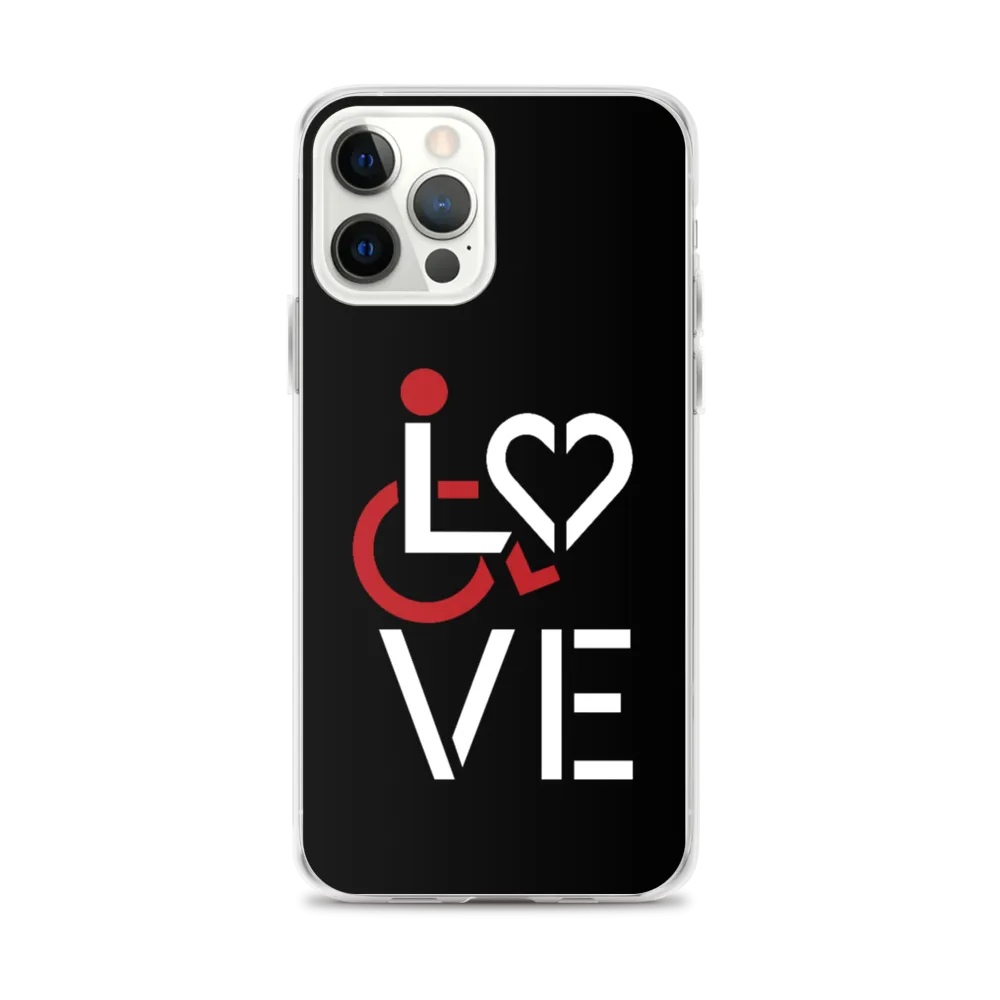 LOVE (for the Special Needs Community) iPhone Case Stacked Design 1 of 3