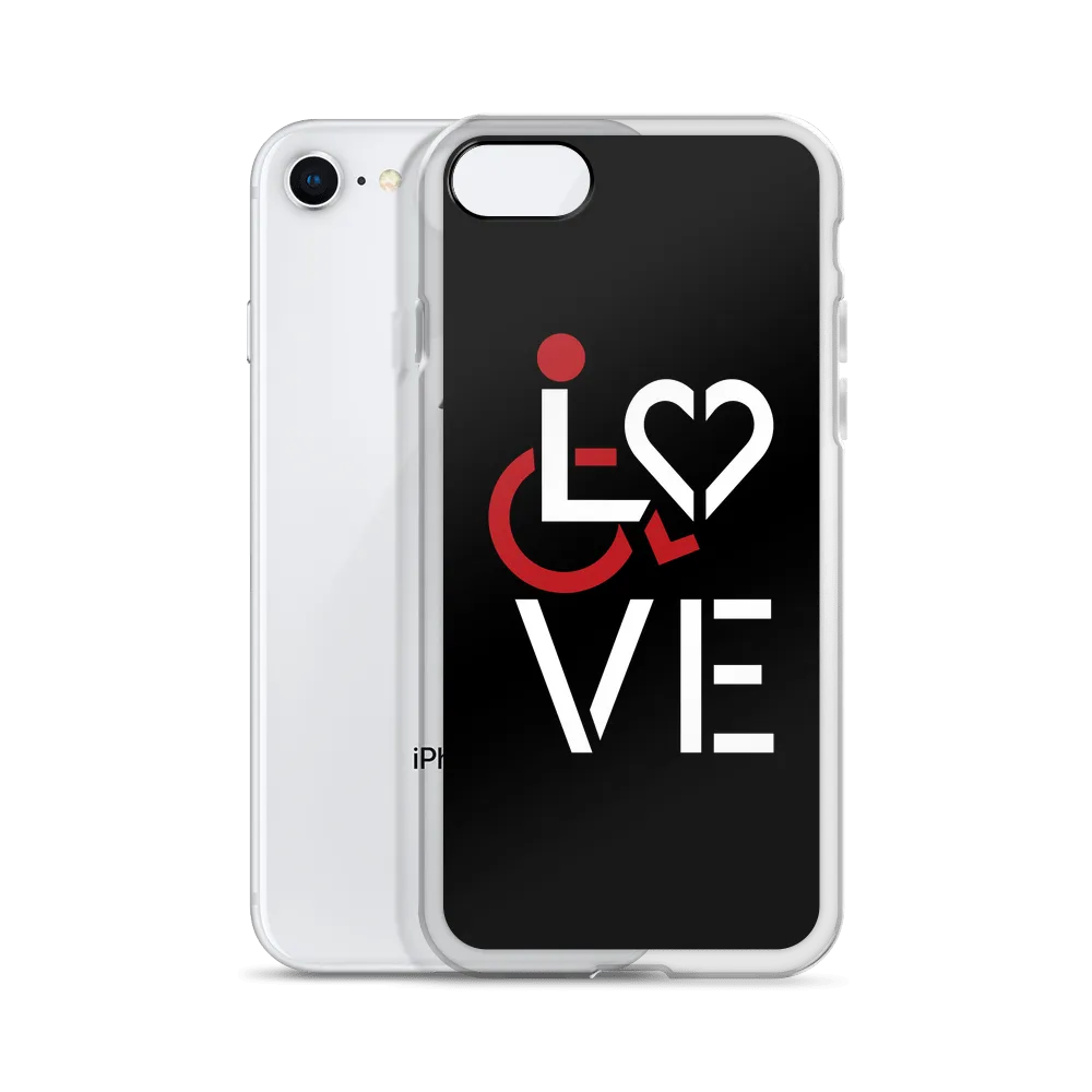 LOVE (for the Special Needs Community) iPhone Case Stacked Design 1 of 3