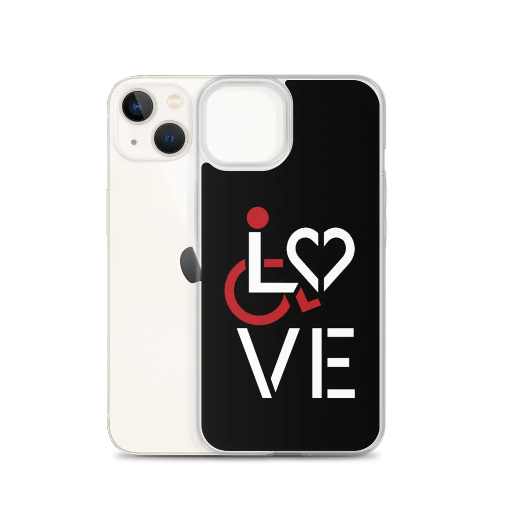 LOVE (for the Special Needs Community) iPhone Case Stacked Design 1 of 3
