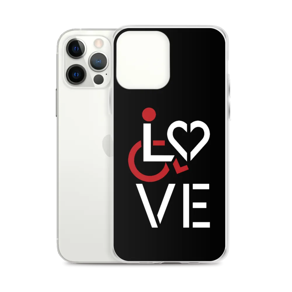 LOVE (for the Special Needs Community) iPhone Case Stacked Design 1 of 3