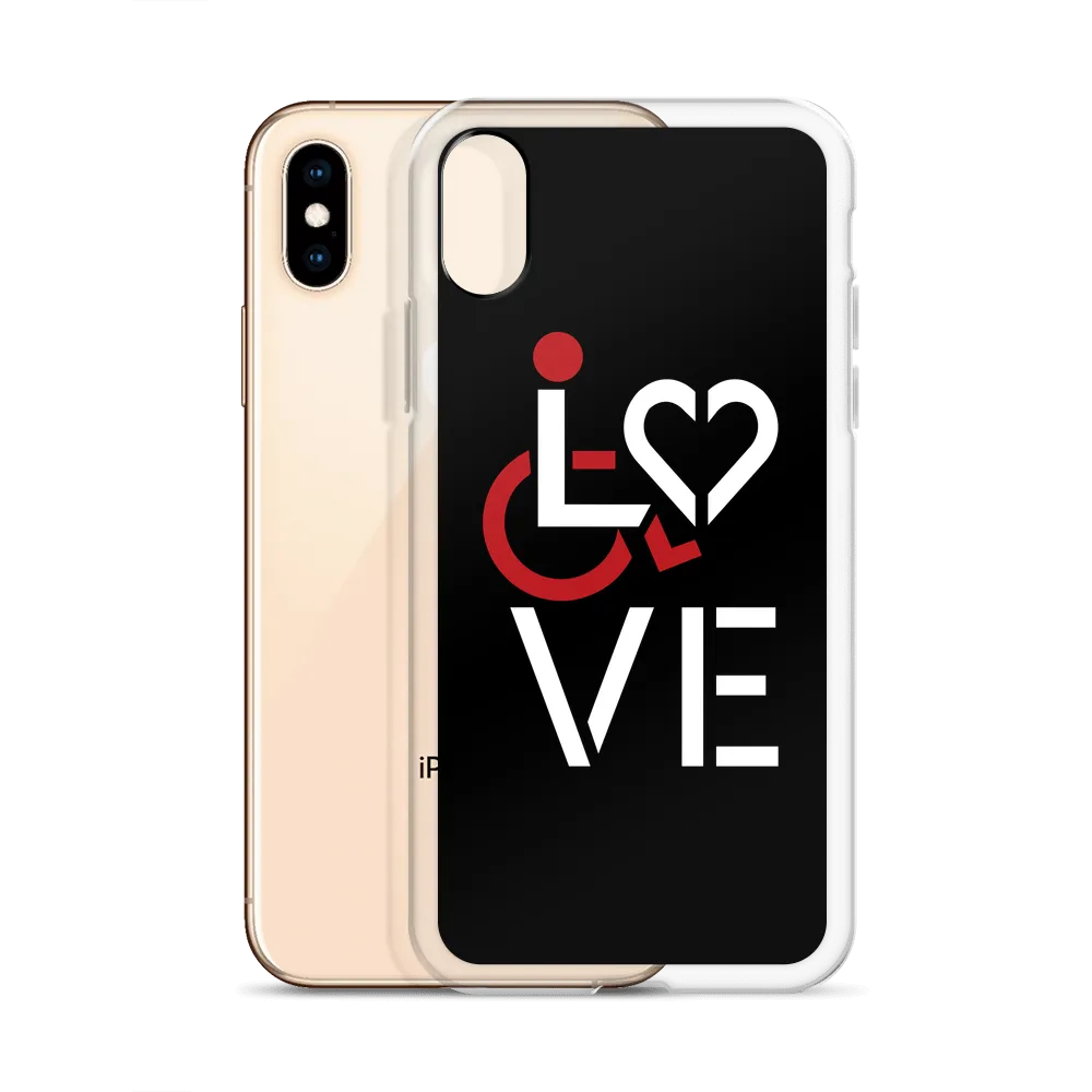 LOVE (for the Special Needs Community) iPhone Case Stacked Design 1 of 3