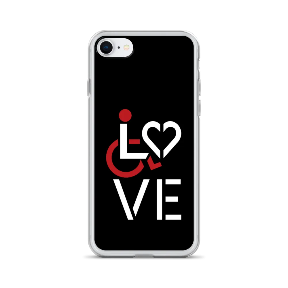 LOVE (for the Special Needs Community) iPhone Case Stacked Design 1 of 3
