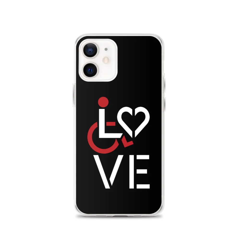 LOVE (for the Special Needs Community) iPhone Case Stacked Design 1 of 3