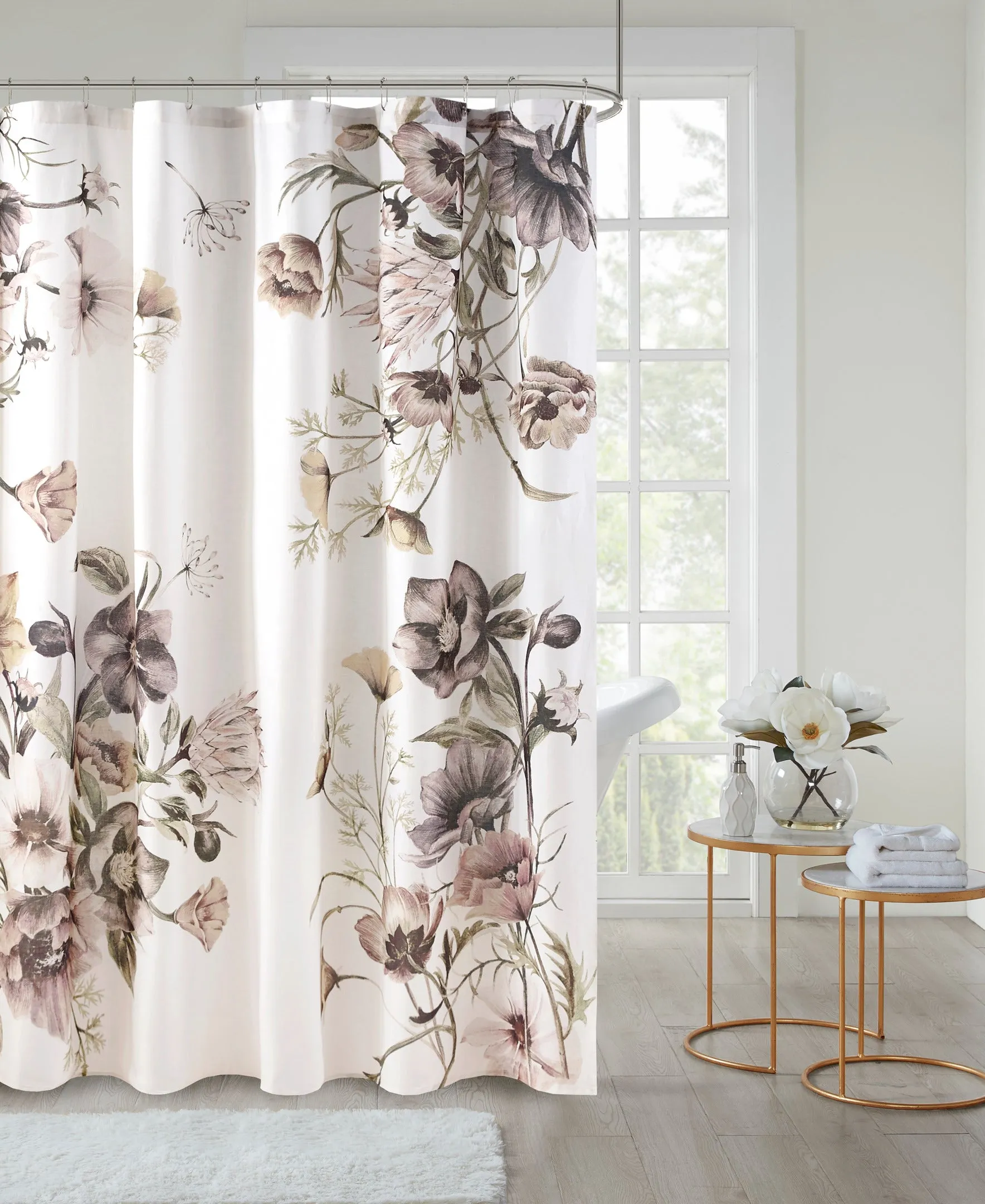 Maddy Cotton Shower Curtain