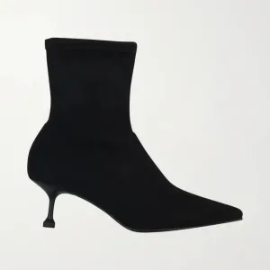 MARCH23 - LAARSJE - SYLVIE - BLACK SUEDE STRETCH