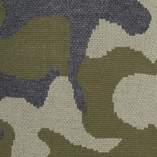 Marguerite Camo Cardigan Sweater