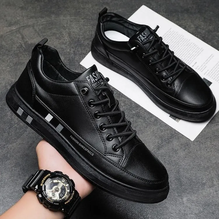 MarleyShoes™| Genuine Leather Casual Shoes For Men