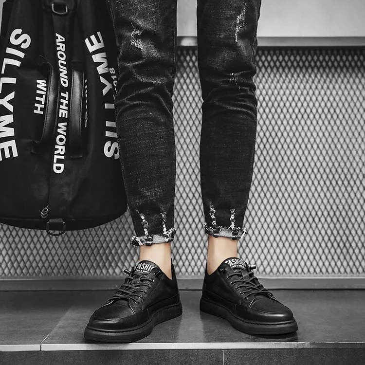 MarleyShoes™| Genuine Leather Casual Shoes For Men