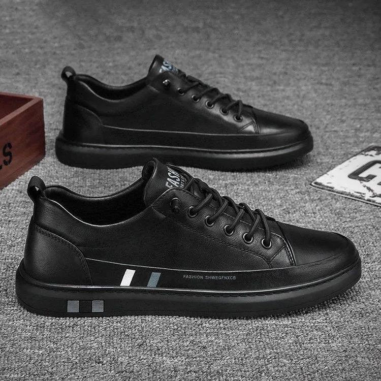 MarleyShoes™| Genuine Leather Casual Shoes For Men