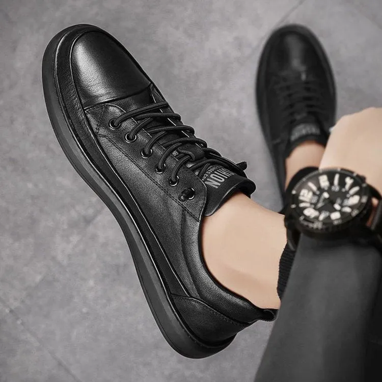 MarleyShoes™| Genuine Leather Casual Shoes For Men