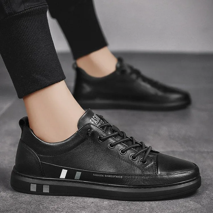 MarleyShoes™| Genuine Leather Casual Shoes For Men