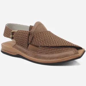 Mens "ASHY" Leather Peshawari Sandals