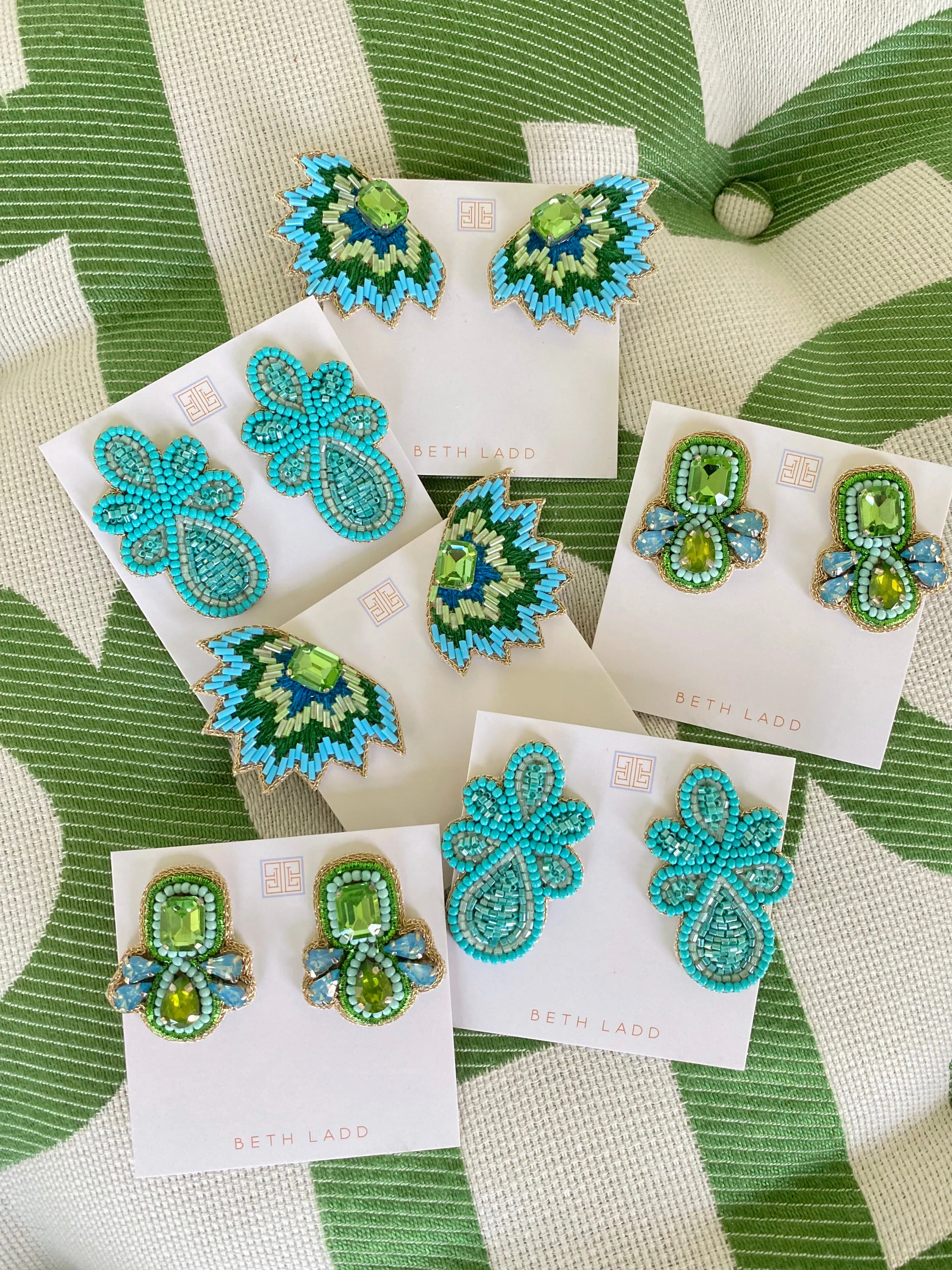 Mercer Earrings in Turquoise