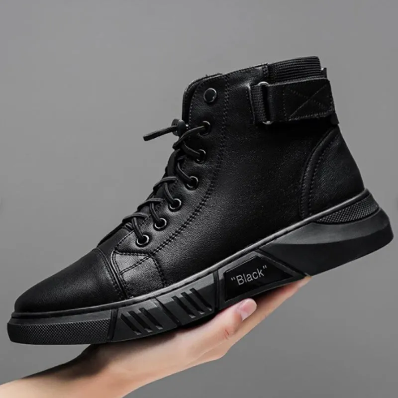 MidnightWalk™ Warm Leather Boots