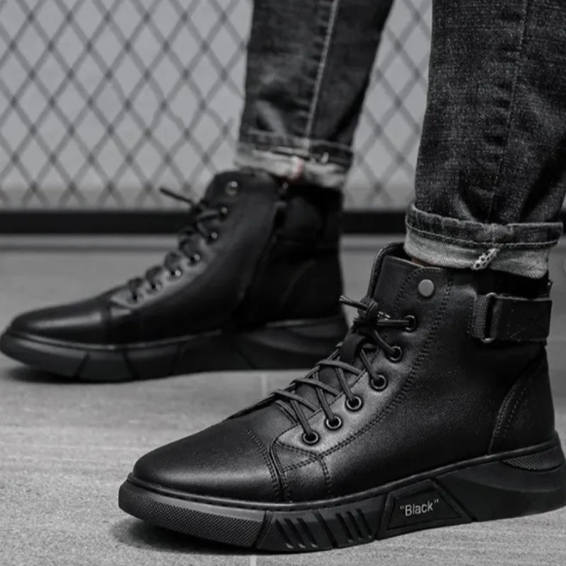 MidnightWalk™ Warm Leather Boots
