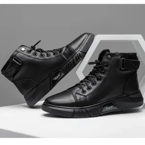 MidnightWalk™ Warm Leather Boots