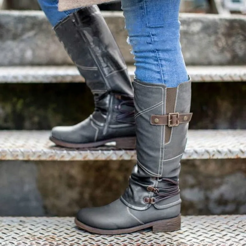 Mossara - Halbhohe Winterstiefel für Frauen