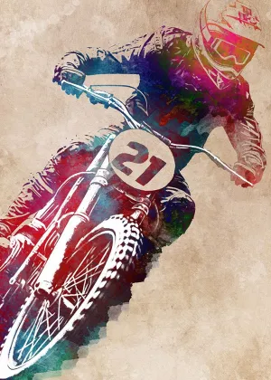 Motor Racing Sport Art