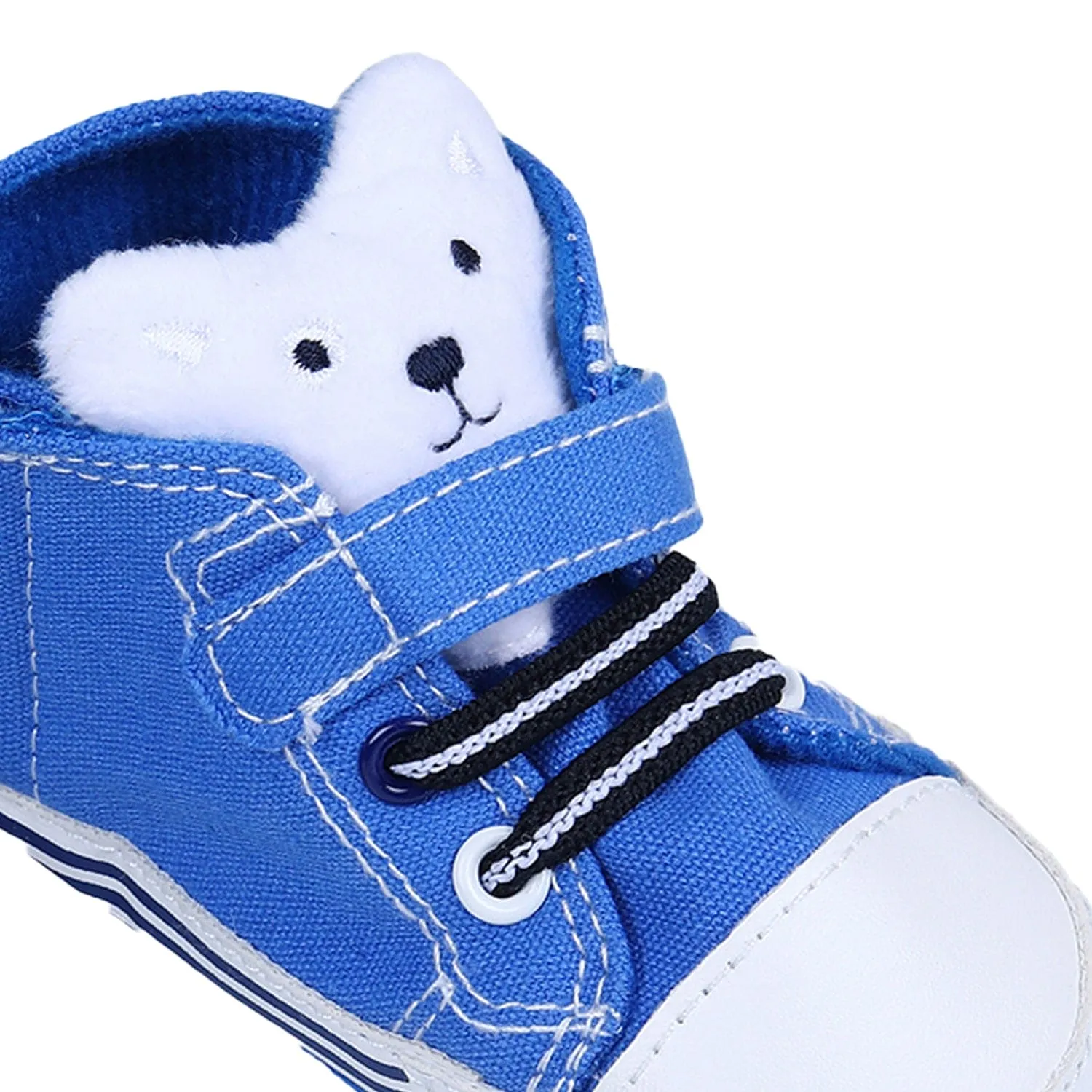 My Buddy Bear Cute And Stylish Comfy Velcro Booties - Blue