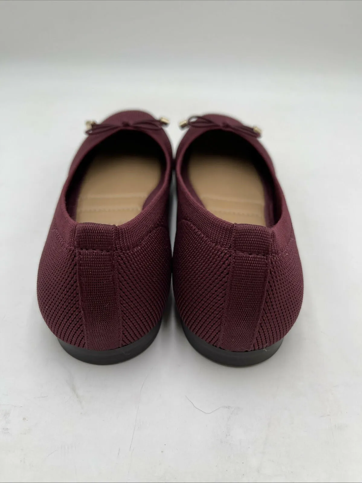 NWB Kelly & Katie Sasha Ballet Flat Women's Mad Maroon Size 6.5M