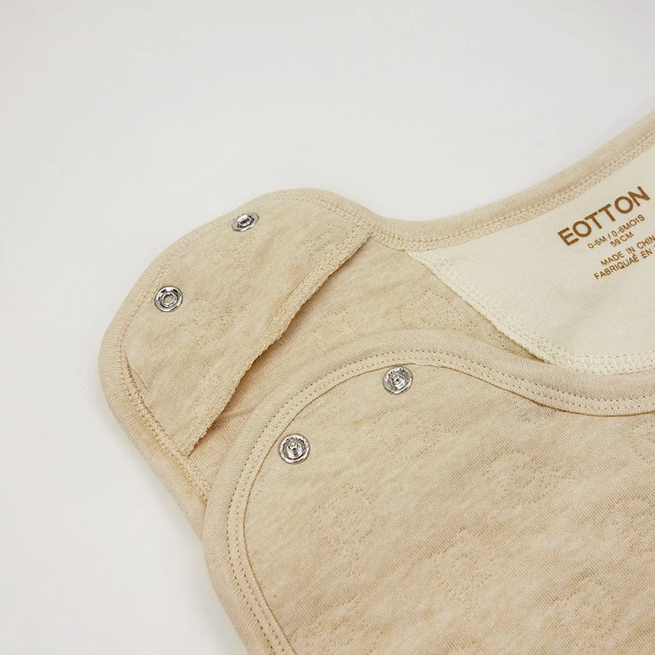 Organic Baby Sleep Sack | 2.5 TOG Wearable Blanket with YKK Snaps