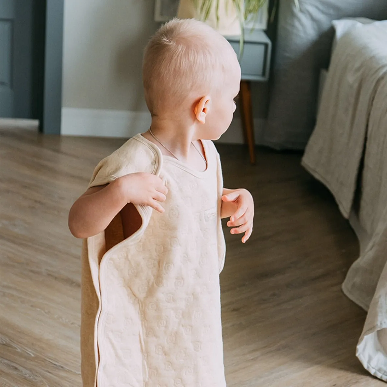 Organic Baby Sleep Sack | 2.5 TOG Wearable Blanket with YKK Snaps