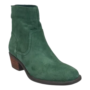 OTBT - HOMESTEAD in DARK GREEN Heeled Ankle Boots
