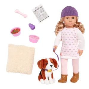 Our Generation Ember Doll & Dog