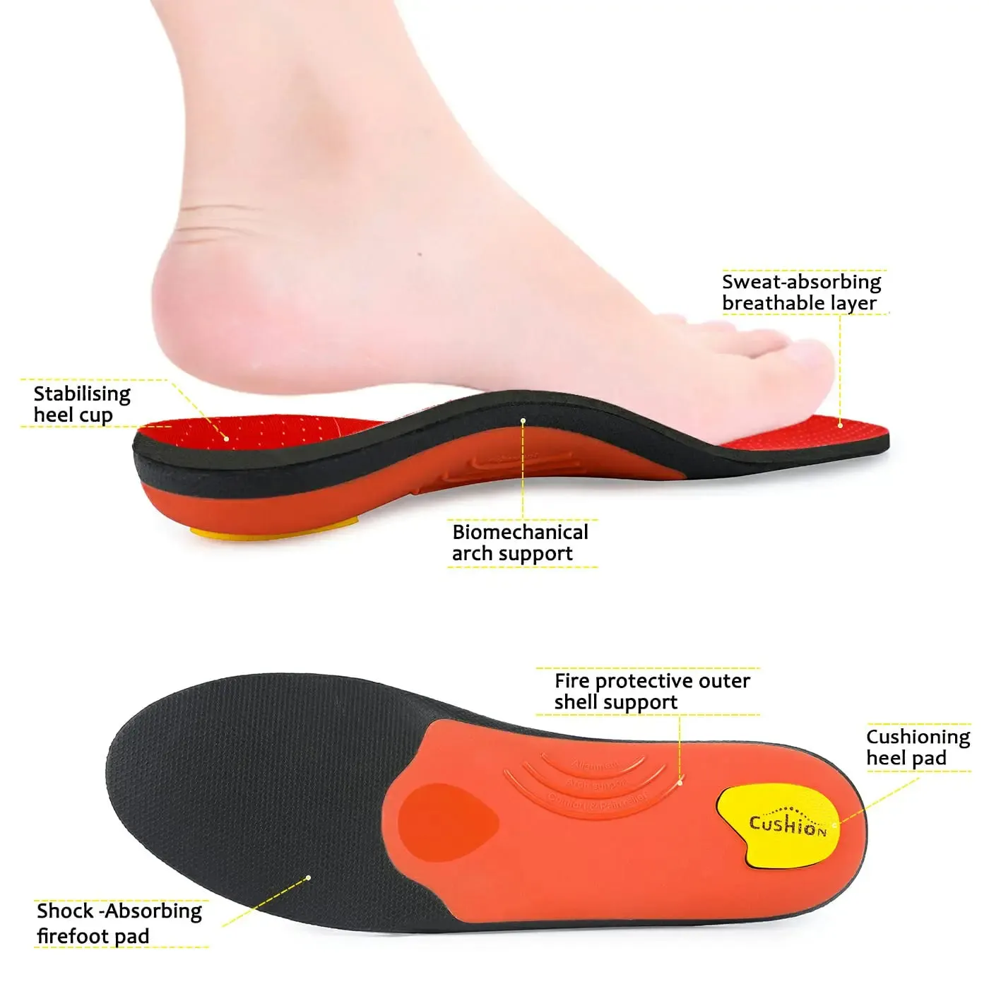 Plantar Fasciitis Orthopedic Sport Insole