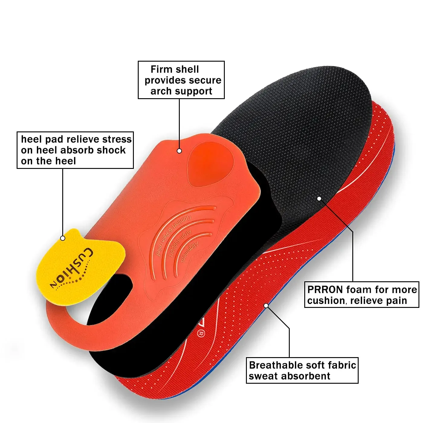 Plantar Fasciitis Orthopedic Sport Insole
