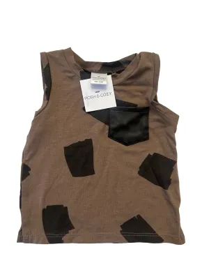 Posh & Cozy top size 6-12m