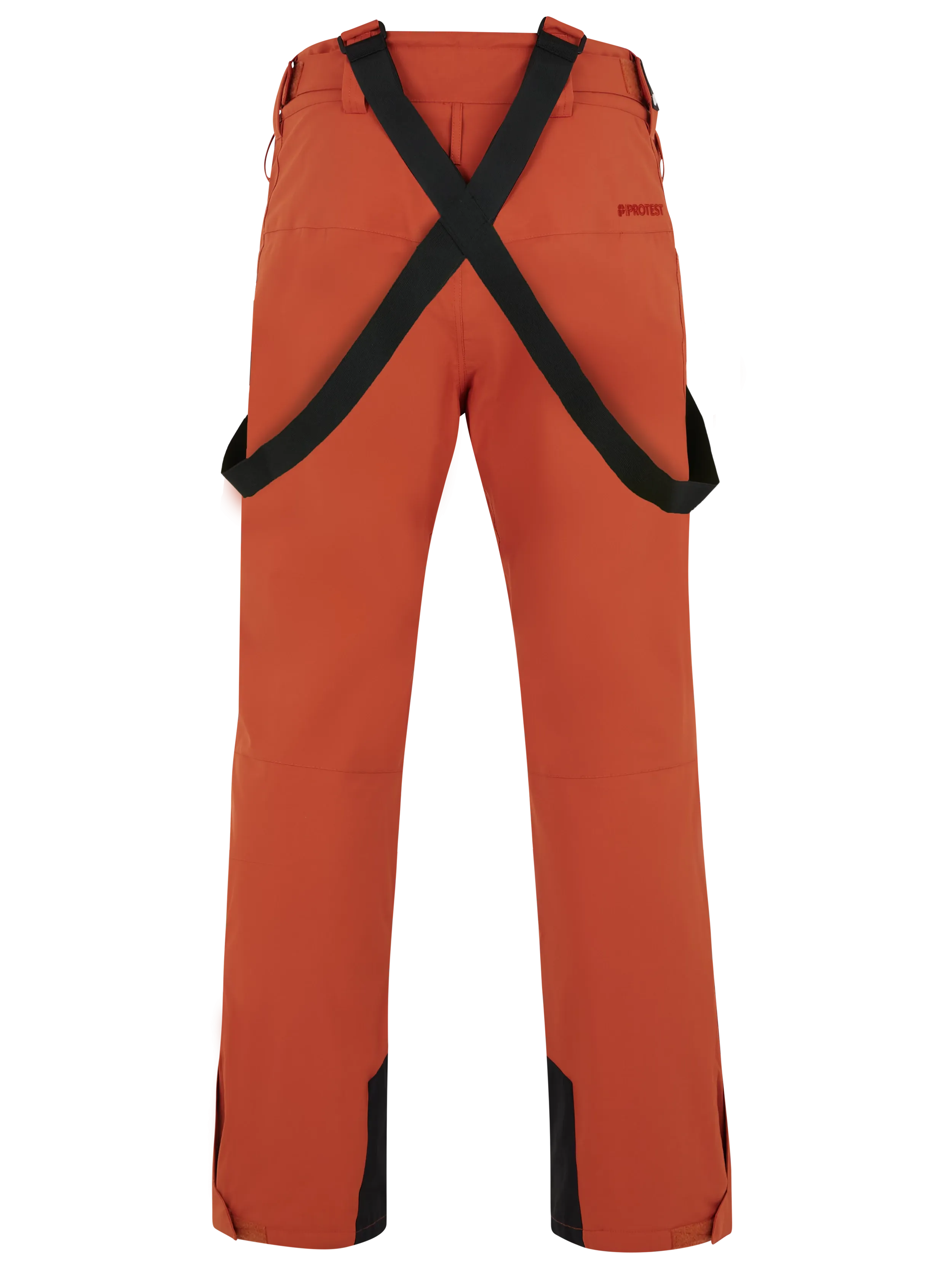 Protest Owen Pants Mens Brick Orange