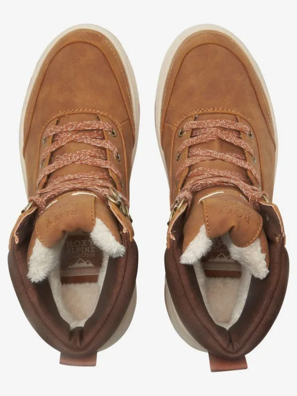 Roxy Karmel Womens Apres Boots 2022 Brown