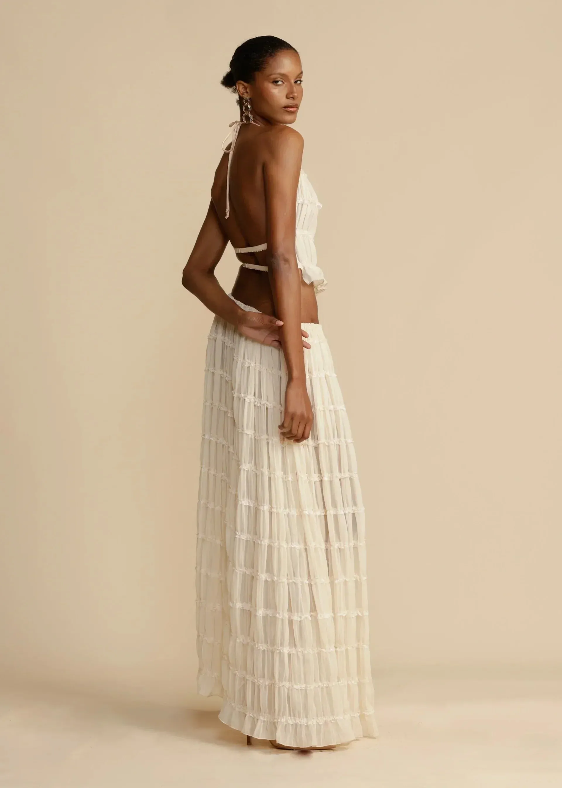 Ruffle Texture Two-Piece Set | Lightweight & Breezy | Effortless Chic