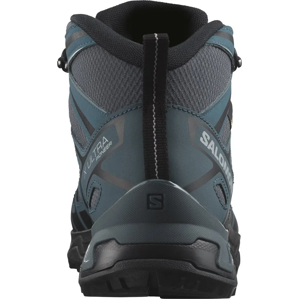 Salomon X Ultra Pioneer Mid GTX Trail Shoes Men's (Ebony Stargazer Quarry)