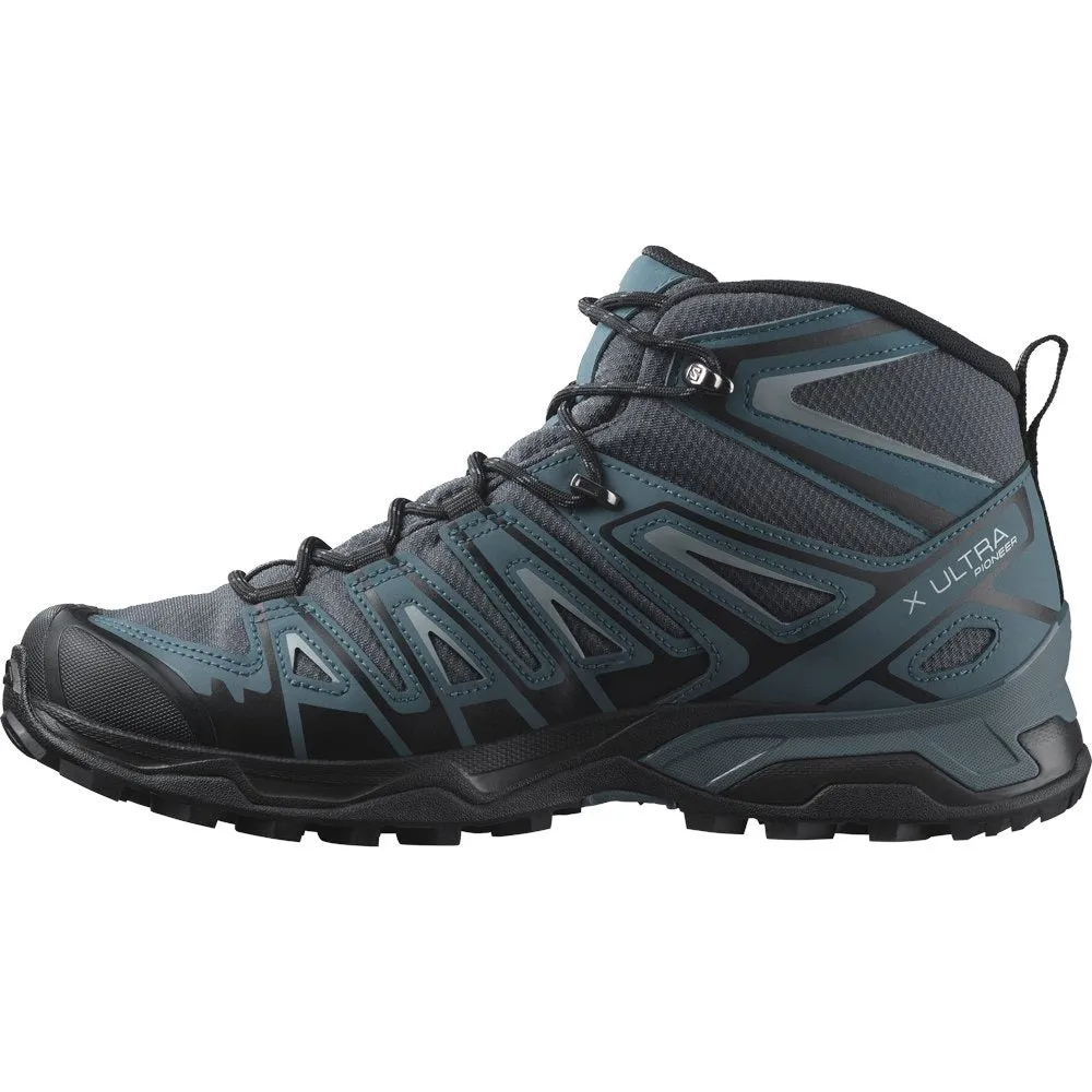 Salomon X Ultra Pioneer Mid GTX Trail Shoes Men's (Ebony Stargazer Quarry)